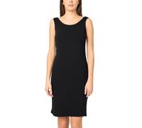 Merry Style Fond de Robe Femme Longueur Genou élastique Formant en Viscose MS10-446 (Noir, S)