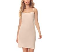Merry Style Fond de Robe Lingerie Femme MS10-203 (Beige, L)