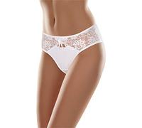 Merry Style Hipster Culotte Slip sous-vêtement Femme MSGAB17 (Blanc, 38 (Taille du producteur: S))