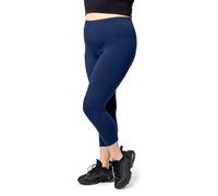 Merry Style Legging 3/4 Capri Femme Grande Taille en Viscose MS10-449 (Bleu Foncé, 7XL)
