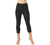 Merry Style Legging 3/4 Femme MS10-301 (Noir, XL)