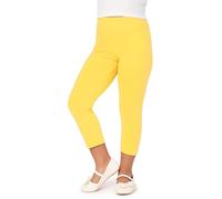 Merry Style Legging 3/4 Sport Pantalon Yoga Pants Vêtement Tenue Sport MS10-226 (Jaune, 122 cm)