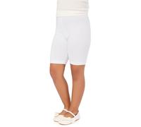 Merry Style Legging Court Sport Pantacourt Short Culotte Yoga Pants Vêtement Tenue Sport Fille MS10-132 (Blanc, 152 cm)