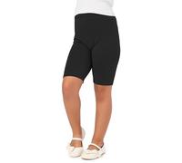Merry Style Legging Court Sport Pantacourt Short Culotte Yoga Pants Vêtement Tenue Sport Fille MS10-132 (Noir, 146 cm)