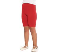 Merry Style Legging Courts Sport Pantalon Yoga Pants Vêtement Tenue Sport Fille MS10-227(Rouge, 110 cm)