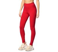 Merry Style Legging Femme Confortables et Extensibles Legging Sport Femme Coton Naturel Respirant Parfait pour Yoga Pilates Fitness Tenue de Sport MS10-198 (Rouge, 3XL)