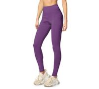 Merry Style Legging Femme Confortables et Extensibles Legging Sport Femme Coton Naturel Respirant Parfait pour Yoga Pilates Fitness Tenue de Sport MS10-198 (Pourpre,M)