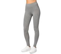 Merry Style Legging Femme Confortables et Extensibles Legging Sport Femme Coton Naturel Respirant Parfait pour Yoga Pilates Fitness Tenue de Sport MS10-198 (Mélange Moyen,XXL)