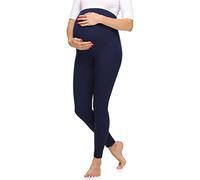 Merry Style Legging Long Grossesse Maternité Tenue Sport Femme MS10-297 (Bleu Marine, XL)