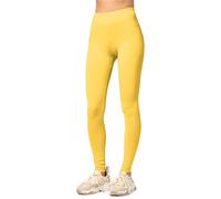 Merry Style Legging Long Pantalon Tenue de Sport Vêtement Femme MS10-143 - Jaune - Taille 38 (Taille du producteur: S)