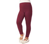 Merry Style Legging Long Sport Pantalon Yoga Pants Vêtement Tenue Sport Fille MS10-130 (Bordeaux, 158 cm)