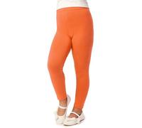 Merry Style Legging Long Sport Pantalon Yoga Pants Vêtement Tenue Sport Fille MS10-130 (Orange, 116 cm)