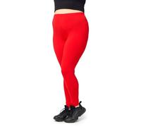 Merry Style Legging Longs Femme Grande Taille en Viscose MS10-448 (Rouge, 3XL)