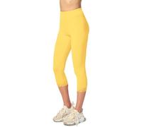 Merry Style Leggings Femme 3/4 Capri Legging Opaques en Viscose avec Dentelle MS10-290
