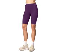 Merry Style Leggings Femme Court Tenue Sport Short MS10-145 (Prune, XL)