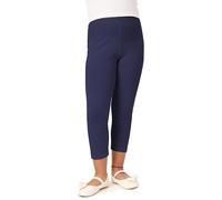 Merry Style Leggings pour filles 3/4 Confortables et doux shorts de cycliste pour enfants leggings capri à la mode pour l'été MS10-131 (Bleu Marin 110 cm)