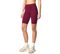 Merry Style Leggings Shorts Femme Coton Confortables - Shorts Cyclisme Femme, Parfaits pour Sport et Quotidien MS10-200 (Bordeaux, S)