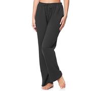 Merry Style Pantalon Bas de Pyjama Vêtement 100% Coton Femme MPP-001 (Anthracite, S)
