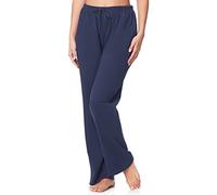Merry Style Pantalon Bas de Pyjama Vêtement 100% Coton Femme MPP-001 (Bleu foncé (70019), M)