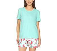 Merry Style Pyjama Ensemble Haut et Bas Femme MS10-177 (Menthe/Pastèque S)