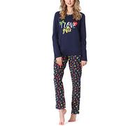 Merry Style Pyjama Ensemble Haut et Bas Vêtement d'Intérieur Femme MS10-169 (Marine Cadeaux, M)