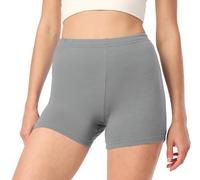 Merry Style Short Cycliste Hotpants Legging Court en Viscose Femme MS10-391 (Gris, L)