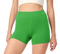 Merry Style Short Cycliste Hotpants Legging Court en Viscose Femme MS10-391 (Vert, XXL)