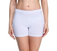 Merry Style Short Cycliste Hotpants Legging Court Femme MS10-283(Blanc, XL)