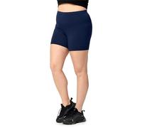 Merry Style Short de cyclisme pour femme - Grandes tailles - En viscose - MS10-451, bleu marine, 4XL grande taille