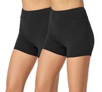 Merry Style Short Femme 2Pack MS10-359(2Pack Noir/Noir,XS)