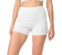 Merry Style Short Femme MS10-392 (Blanc, 3XL)
