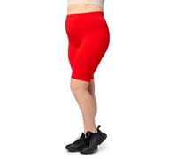 Merry Style Shorts Legging Courts Femme Grande Taille Confortables en Viscose MS10-450 (Rouge, 7XL)