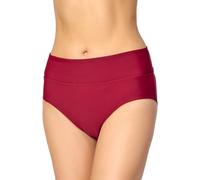 Merry Style Slip Caleçon Culotte Bas Maillot de Bain Vêtement été Femme MSVR5 (Bordeaux (4242), FR 48 = DE 46)
