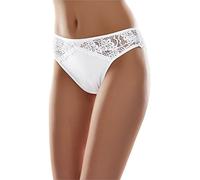 Merry Style String Culotte Slip sous-vêtement Femme MSGAB45 (Blanc, 42 (Taille du producteur: L))