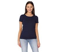 Merry Style T-Shirt Manche Courte Femme MS10-370 (Navy, M)