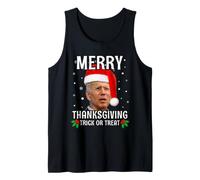 Merry Thanksgiving Funny Joe Biden Christmas Meme Joke Débardeur