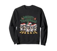 Merry Trashmas Shirt Funny Ratons laveurs Christmas Carol Parade Sweatshirt