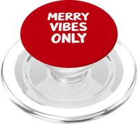 Merry Vibes est Le Seul modèle Vintage Correspondant à la Famille du Père Noël PopSockets PopGrip pour MagSafe