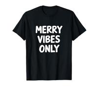 Merry Vibes est Le Seul modèle Vintage Correspondant à la Famille du Père Noël T-Shirt