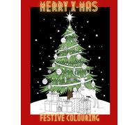 Merry X-mas: festive colouring
