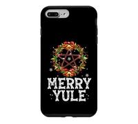 Merry Yule - Winter Solstice - Holly Pentagram - Gift Coque pour iPhone 7 Plus/8 Plus