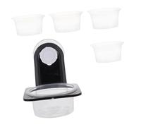 MERRYHAPY 1 Set Fourres De Reptile Alimentaires Étables Bassin Alimentaires Double Boit Double Boit De Reptile De Reptile