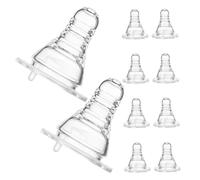 MERRYHAPY 10 Pcs Bouteille De Jus Mamelon Bouteille De Vin Bouchon De Boisson Adulte Bouchon De Boisson Pour Bouteilles Grand Trou Bouchon De Boisson Bouteille De Bière Accessoires De Jeu