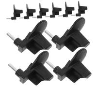 MERRYHAPY 10 pièces Bloc Amortisseur Tronçonneuse Kit Porte-chaîne Robuste Rechange Compatibles Maintien Stable pour Chaînes Tronçonneuse