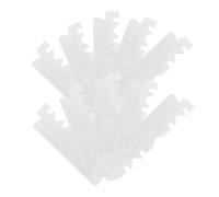 MERRYHAPY 100 pièces Lames de Rasoir Acier Inoxydable Coupe-rasoir Pliant Ancien Lame Demi-face Sécurisée Tranchant Précis pour Barbier et Usage Personnel