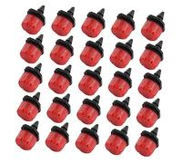 MERRYHAPY 100pièces Émetteur Goutte Micro-goutteur pour Système Arrosage Arroseur Émetteur Goutteur à Débit Eau Réglable