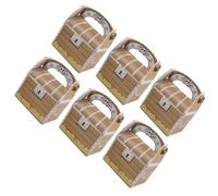 MERRYHAPY 12pcs Boîte à Trésors en Papier Pirate Vintage Portable pour Rangement Bonbons Mints Fête Garçon et Filles Garçon Fille