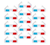 MERRYHAPY 150 Lunettes 3D pour DVD Lunettes 3D pour Salle De Classe pour Films Artistiques Vintage Universelles À Monture