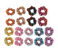 MERRYHAPY 18pièces Élastiques à Cheveux Multicolores Pour Femmes Accessoires De Coiffure Avec Dégradé Et Arc Pour Soirées Et Performances