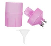 MERRYHAPY 1ensemble Bouteille Applicateur Cone Vide Plastique Pour Coloration Capillaire Flacon Rechargeable Transparent Pour Huile Et Produits De Soins Des Cheveux